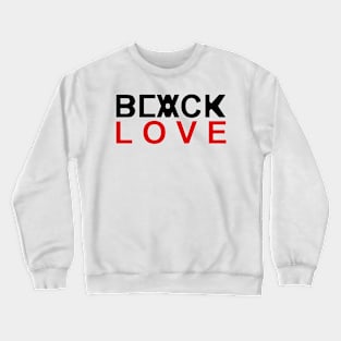 ALKEBULAN - BLACK on BLACK LOVE v1 Crewneck Sweatshirt